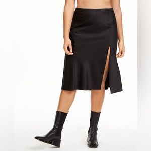 Danielle Bernstein Slip Midi Skirt, 1X